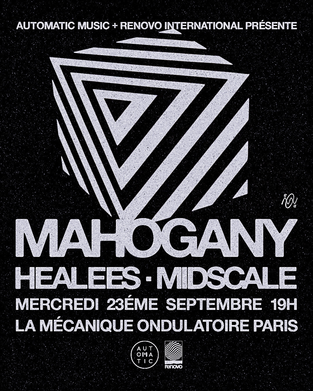 Mahogany Live at La Mécanique Ondulatoire w/ Healees & Midscale