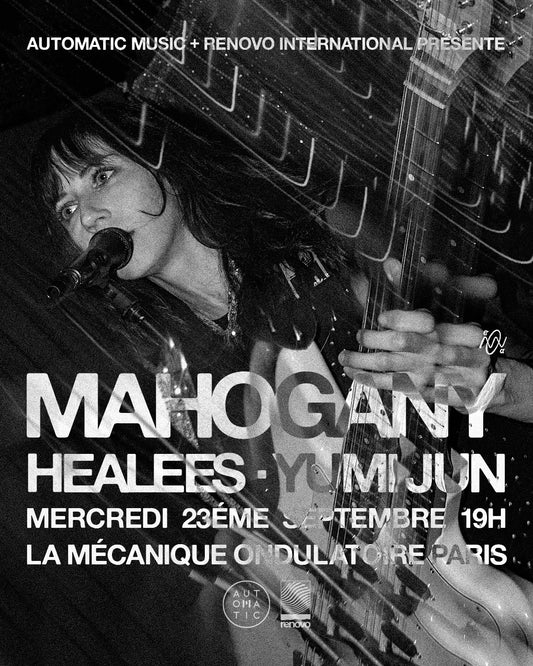 Mahogany Live at La Mécanique Ondulatoire w/ Healees, Yumi Jun